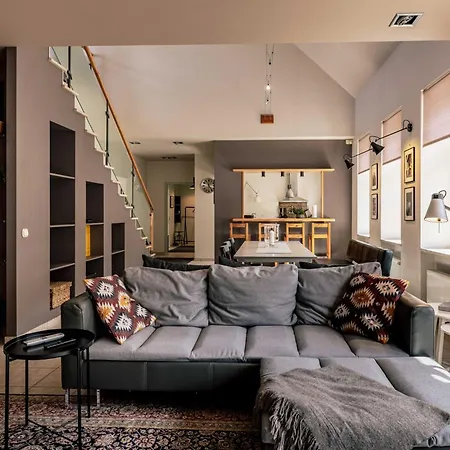 Spacious 2-Story Apt. W/ Terrace - 280 M2 里加 外观 照片