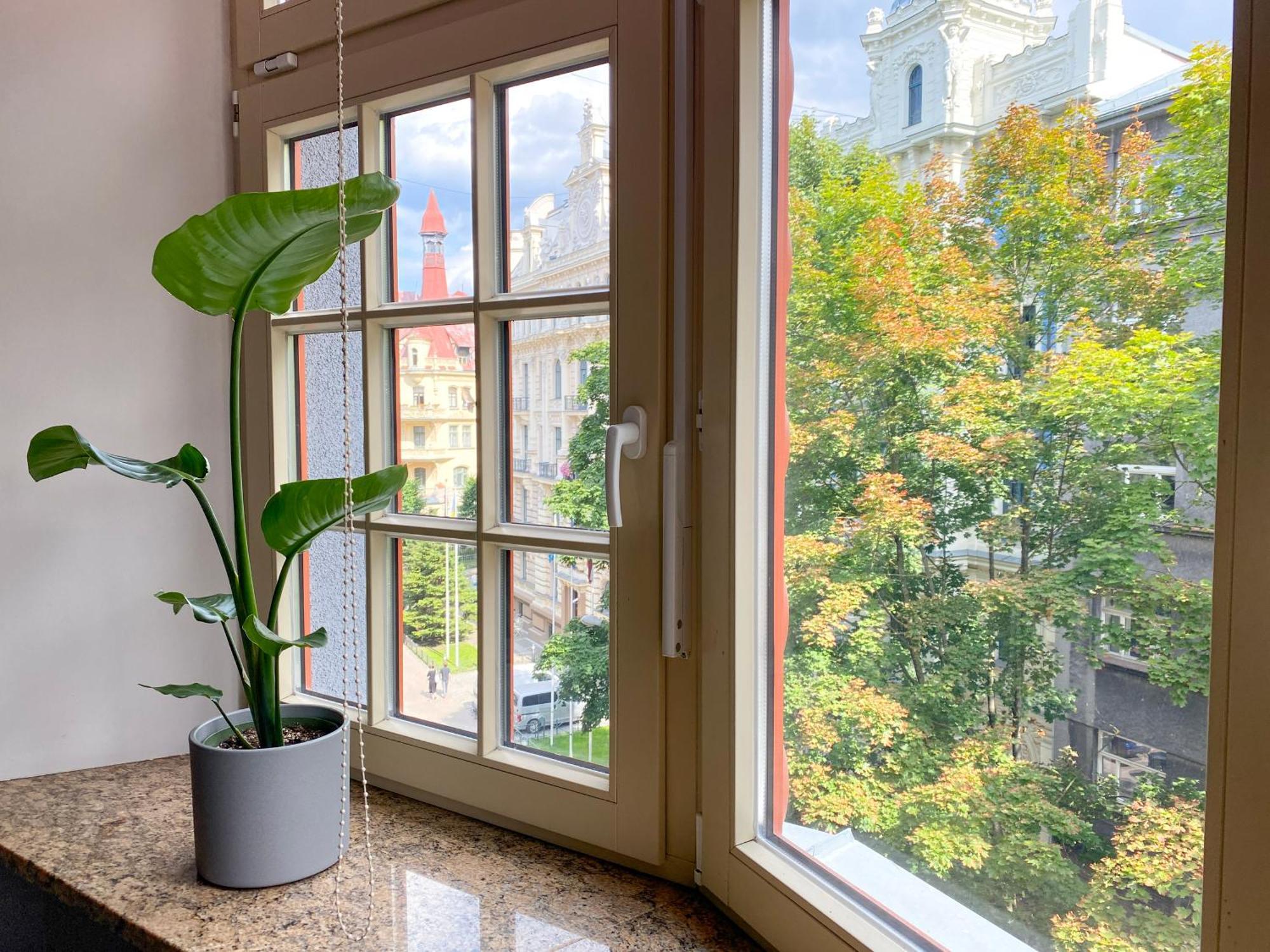Spacious 2-story Apt. W/ Terrace - 280 M2 公寓 里加